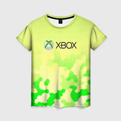 Женская футболка Xbox camo