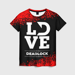 Футболка женская Deadlock love классика, цвет: 3D-принт