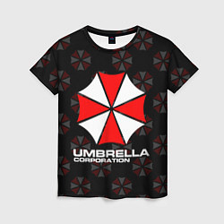 Футболка женская Resident evil - umbrella corporation, цвет: 3D-принт