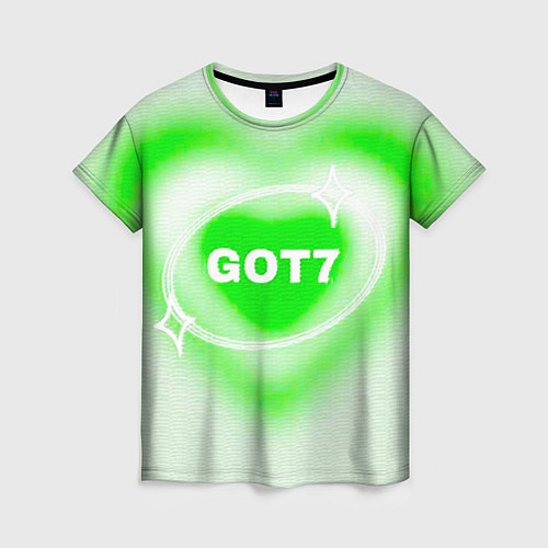 Женская футболка Got7 сердце / 3D-принт – фото 1
