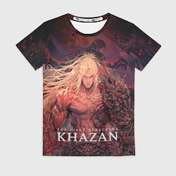 Женская футболка Герой The first berserker khazan