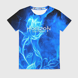 Футболка женская Horizon zero dawn flower, цвет: 3D-принт