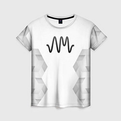 Женская футболка Arctic Monkeys white poly