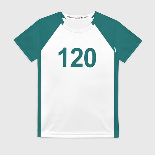 Женская футболка Игра в кальмара 120 / 3D-принт – фото 1