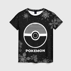 Женская футболка Снежный Pokemon