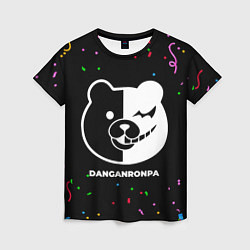 Женская футболка Danganronpa конфети