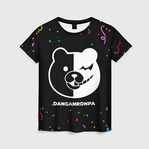 Женская футболка Danganronpa конфети / 3D-принт – фото 1