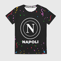Футболка женская Napoli конфети, цвет: 3D-принт