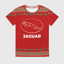 Футболка женская Jaguar new year, цвет: 3D-принт