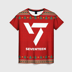Футболка женская Seventeen new year, цвет: 3D-принт