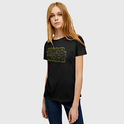 Футболка женская Logo - Star Wars, цвет: 3D-принт — фото 2