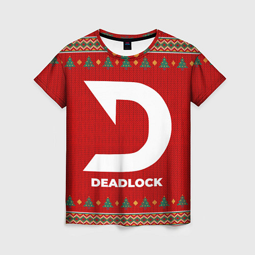 Женская футболка Deadlock new year / 3D-принт – фото 1