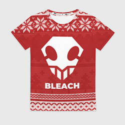 Женская футболка Новогодний Bleach