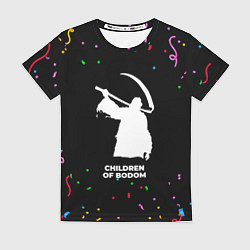 Женская футболка Children of Bodom конфети