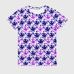 Женская футболка Nirvana neon smile