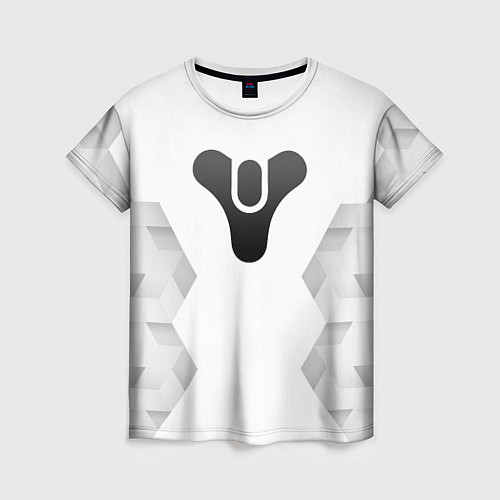 Женская футболка Destiny white poly / 3D-принт – фото 1