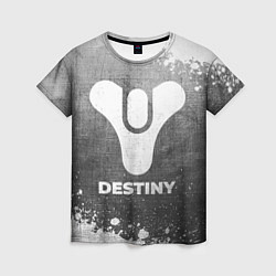 Футболка женская Destiny - grey gradient, цвет: 3D-принт