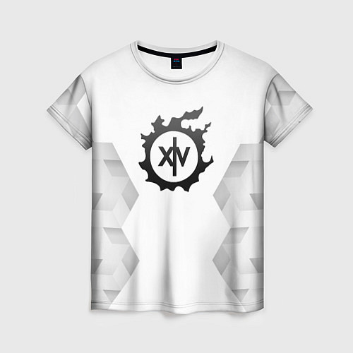 Женская футболка Final Fantasy white poly / 3D-принт – фото 1