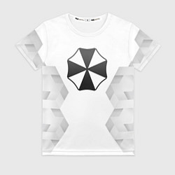 Футболка женская Resident Evil white poly, цвет: 3D-принт