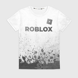 Футболка женская Roblox - white gradient посередине, цвет: 3D-принт