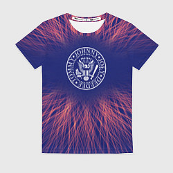 Футболка женская Ramones red energy, цвет: 3D-принт