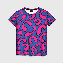 Женская футболка Цветные каракули