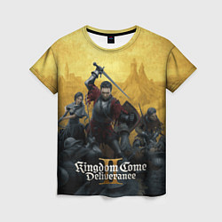 Футболка женская Сражение Kingdom come 2 deliverance, цвет: 3D-принт