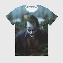 Футболка женская Джокер в траве, цвет: 3D-принт
