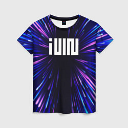 Футболка женская Gidle neon energy, цвет: 3D-принт
