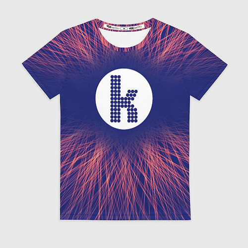 Женская футболка The Killers red energy / 3D-принт – фото 1