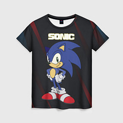 Женская футболка Sonic