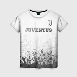 Футболка женская Juventus - white gradient посередине, цвет: 3D-принт