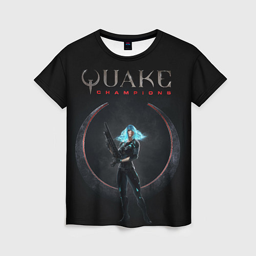 Женская футболка Quake Champions - Nyx / 3D-принт – фото 1