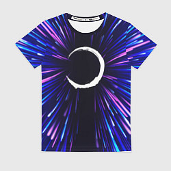 Женская футболка Demon Slayer neon energy