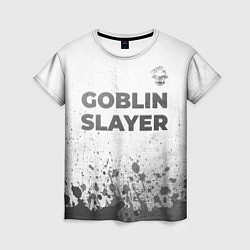 Женская футболка Goblin Slayer - white gradient посередине
