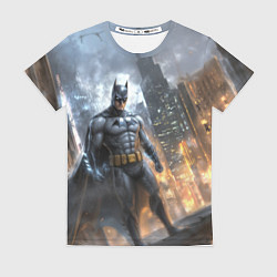 Женская футболка Бэтмен - старый стиль