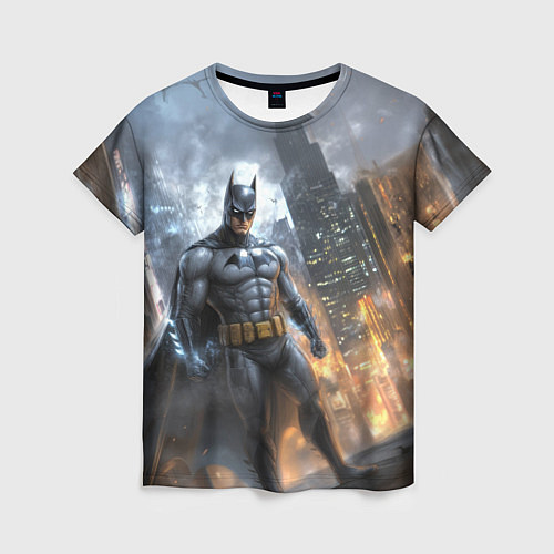 Женская футболка Бэтмен - старый стиль / 3D-принт – фото 1