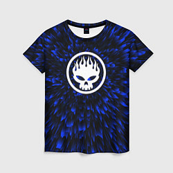 Женская футболка The Offspring blue energy