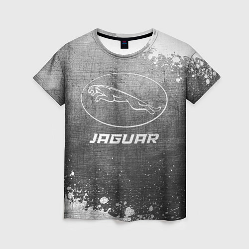 Женская футболка Jaguar - grey gradient / 3D-принт – фото 1