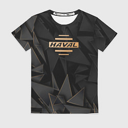 Женская футболка Haval golden poly
