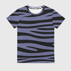 Футболка женская Морские полоски, цвет: 3D-принт