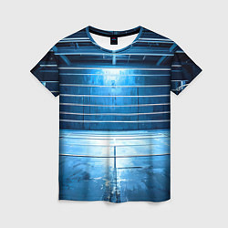 Женская футболка Синий ринг