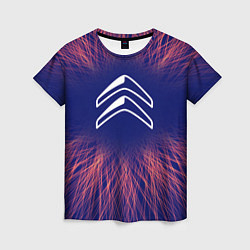 Женская футболка Citroen red energy