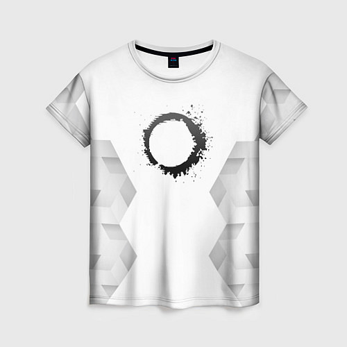 Женская футболка The Callisto Protocol white poly / 3D-принт – фото 1