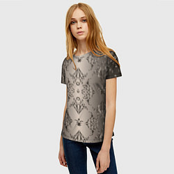 Футболка женская Узоры с градиентом, цвет: 3D-принт — фото 2