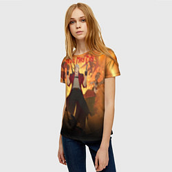 Футболка женская Devil May Cry персонажи, цвет: 3D-принт — фото 2