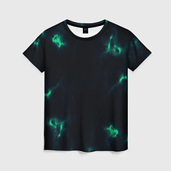 Футболка женская The color is turquoise, цвет: 3D-принт