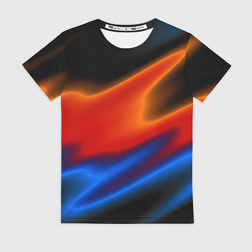 Женская футболка Multicoloured / 3D-принт – фото 1