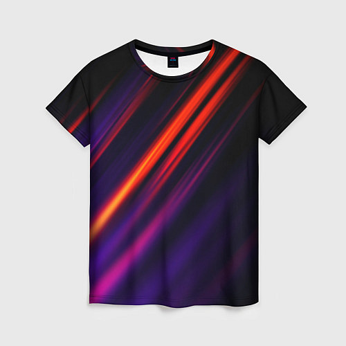 Женская футболка Multicolored / 3D-принт – фото 1