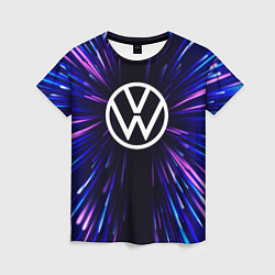 Женская футболка Volkswagen neon energy